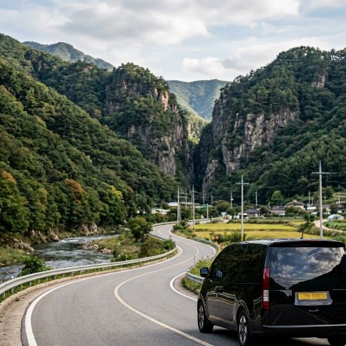 공항 이동·차량 선택 안내 이미지