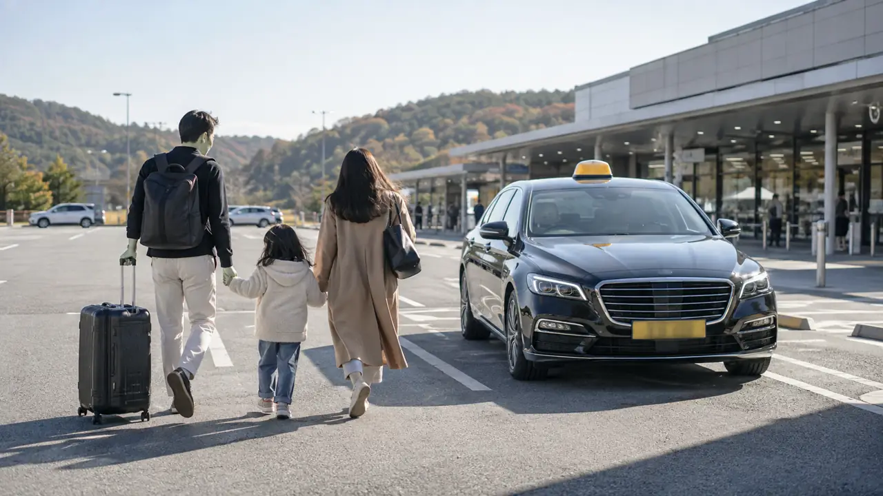 고성 방향 장거리 고속도로 이동 연출 예시