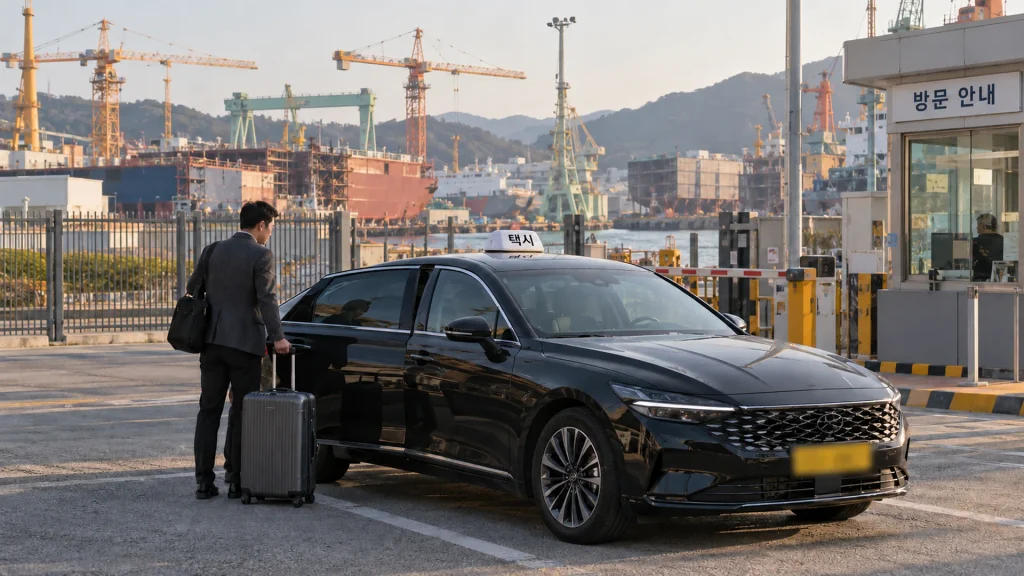 공항 이동·차량 선택 안내 이미지